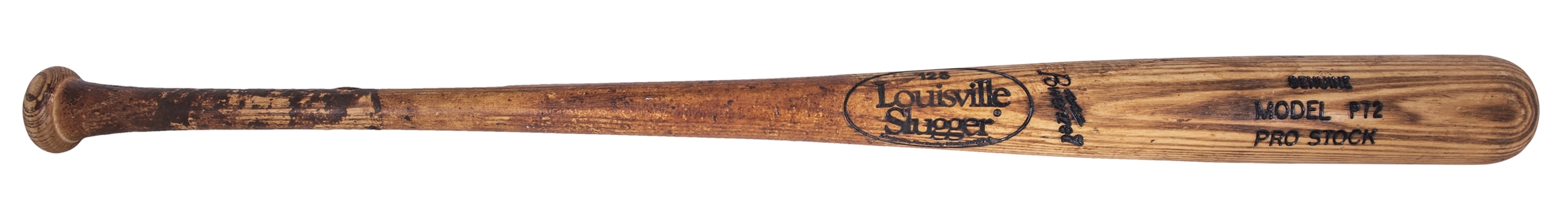 1992-93 Derek Jeter Game Used & Signed Louisville Slugger P72 Greensboro Model Bat (PSA/DNA GU 9.5 & Beckett) 
